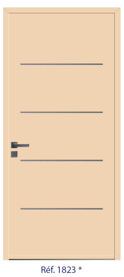 Porte d'entrée monobloc ALU ou PVC - gamme Selection