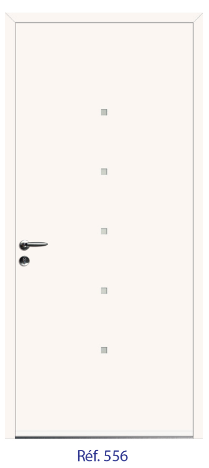 Porte d'entrée monobloc ALU ou PVC - gamme 2