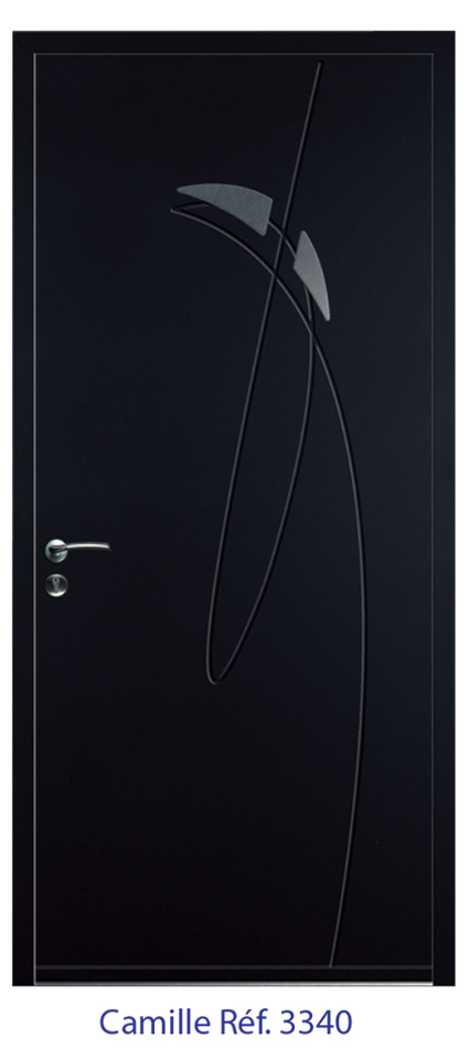 Porte d'entrée monobloc ALU ou PVC - gamme 3