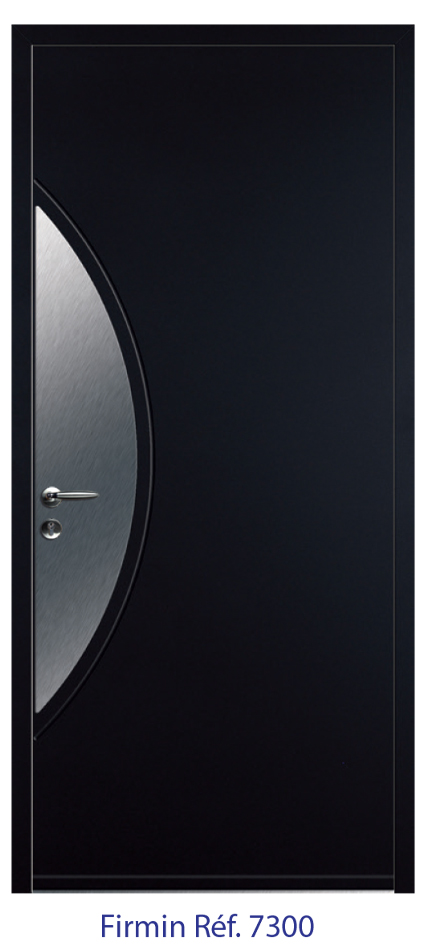 Porte d'entrée monobloc ALU ou PVC - gamme 3