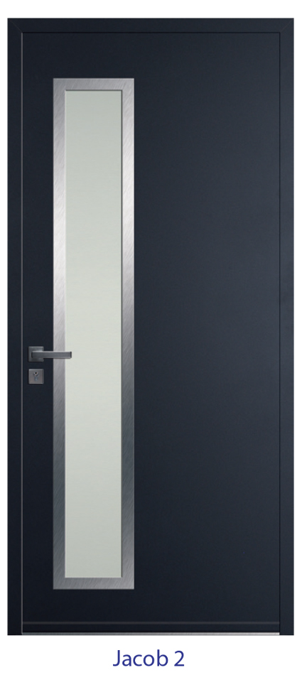 Porte d'entrée monobloc ALU ou PVC - gamme 3