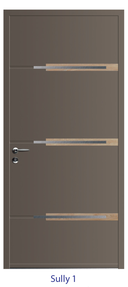 Porte d'entrée monobloc ALU ou PVC - gamme 3