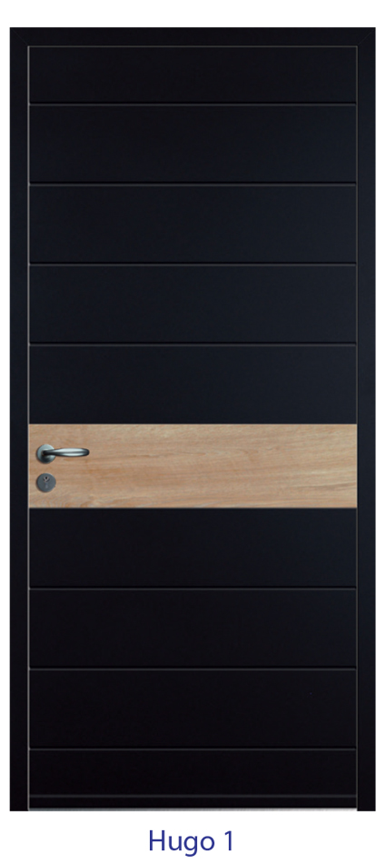 Porte d'entrée monobloc ALU ou PVC - gamme 5