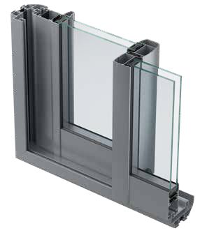 Fenêtre OPTIMAL D54/28 Coulissante